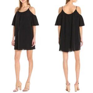 French Connection Polly Plains Cold Shoulder Dress Sz. XS